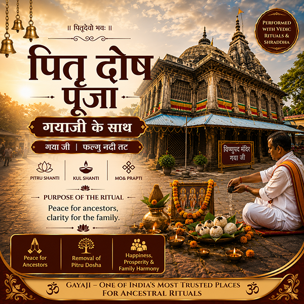 Vishnupad Temple Gayaji for ancestral rituals